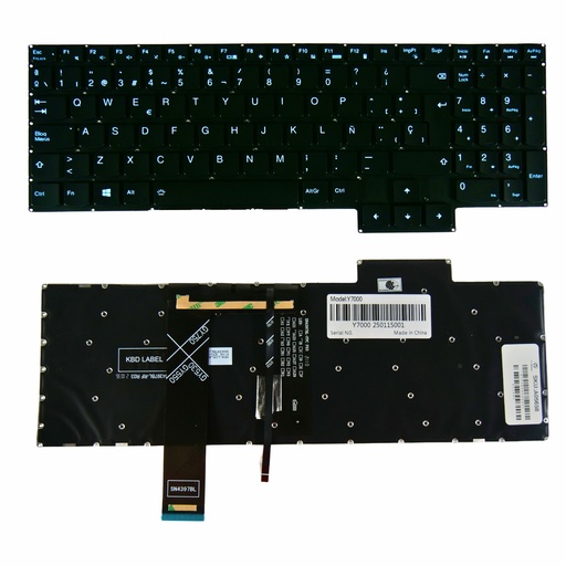 [A05658] TECLADO LENOVO LEGION Y7000 2020 R7000 2020 GY530 GY550 GY750 Y550-15 Y550-17 5-15ARO5H 5-15IMH05H 5-17ACH6H,