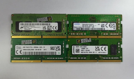 [B00317] MEMORIA RAM PORTATIL DDR4 8GB 3200MHZ (OPEN BOX) KINGSTON, SAMSUNG, MICRON, SK HYNIX