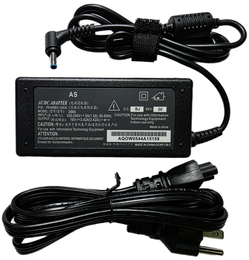 [A09319] CARGADOR ASUS VIVOBOOK 19V 3.42 4.5*3.0MM HOMOLOGADO