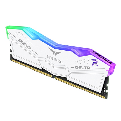 [T4587] MEMORIA RAM T-FORCE DELTA 32GB DDR5 6000MHZ BLANCAS RGB