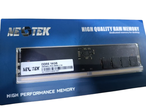 [NE896] RAM PC DDR5 16GB 4800MHZ NEOTEK CHIPS MICRON