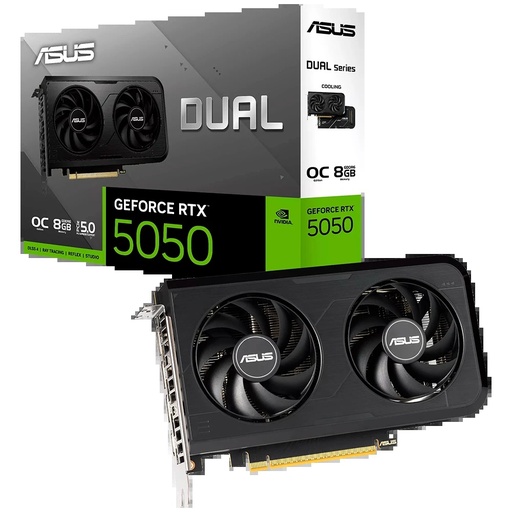 [ASUS3778] TARJETA VIDEO ASUS DUAL RTX 5050 OC 8GB