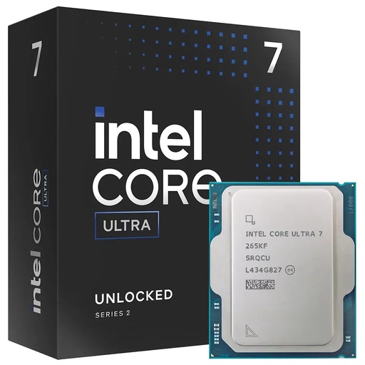 [INT56] PROCESADOR INTEL ULTRA 7 265K LGA 1851 UNLOCKED SERIES 2