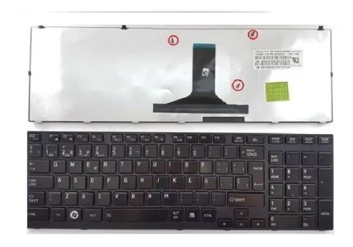 [A05900] TECLADO PORTATIL TOSHIBA A665/A660D/A665/A665D MOD