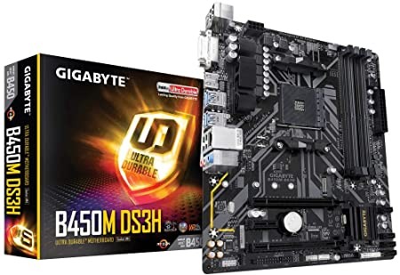 [53598] BOARD GIGABYTE B450M-DS3H DDR4 SOCKET AM4