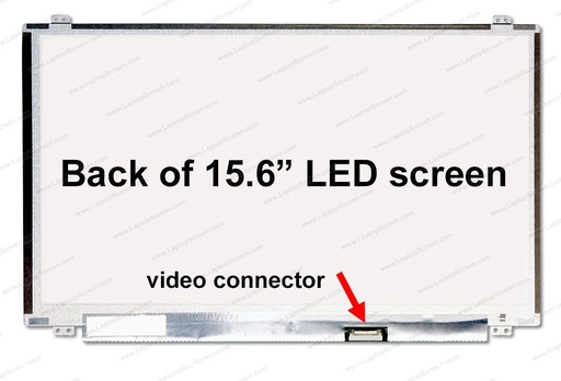 [A01031] PANTALLA PORTATIL LED ULTRA SLIM 15.6 PUL 30 PINES NANO EDGE FULL HD CON SOPORTES