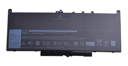 [A02405] Batería Portátil Dell Latitude E7270 E7470 7.6v