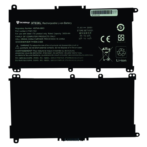 [A02537] Batería Portatil Hp HT03XL HT03 TF03 TF03XL 240 G7 14-CK 14-CE0014TU