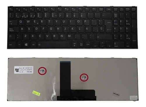 [A05912] Teclado Toshiba Satellite C50-B / C55-A-B / C50D-B c55d-b