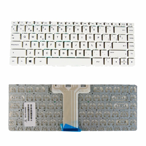 [A05502] TECLADO HP 14-BS 14-BP 14-BW 14-CF 14-CK 14-BK  BLANCO