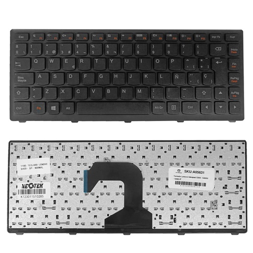 [A05631] Teclado Lenovo Ideapad S300 / S400U / S400-IFI negro