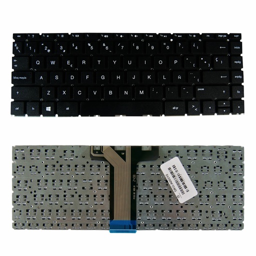 [A05510] Teclado Hp 14-BS 14-BP 14-BW 14-CK 14-CF 14-BA 14-CF 245 G6 240 G6 NEGRO