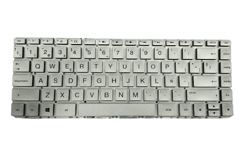 [A05503] TECLADO HP 14-DA 14-CE 14-CK 14-CD X360 14-CM 240-G7 245-G7 246-G7 PLATEADO