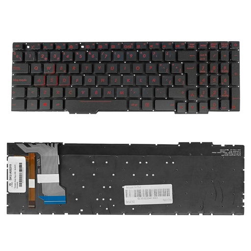 [A05319] Teclado Asus Rog L553 / GL553V / FX753VD