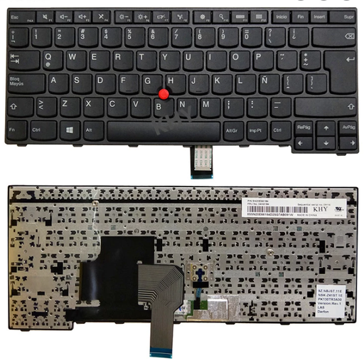 [A05605] TECLADO LENOVO THINKPAD E450 E455 E450C W450 E460 E465 NEGRO CON MARCO
