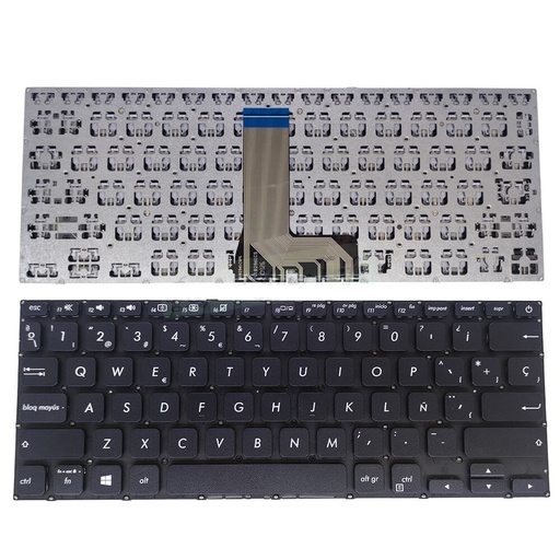 [A05305] TECLADO ASUS X412 X412F X412FA X412U X412UB X412UA X412D X412 S412 D412 NEGRO
