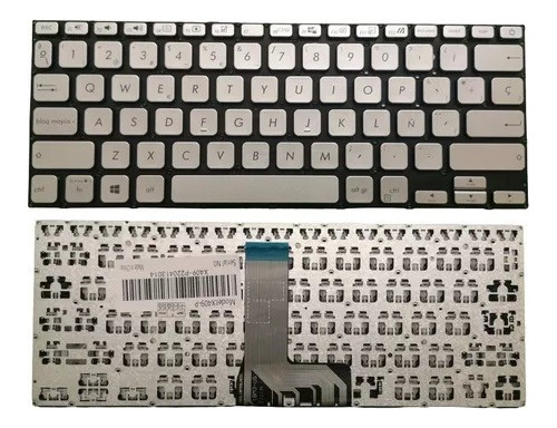 [A05302] TECLADO ASUS X409 X415 PLATEADO