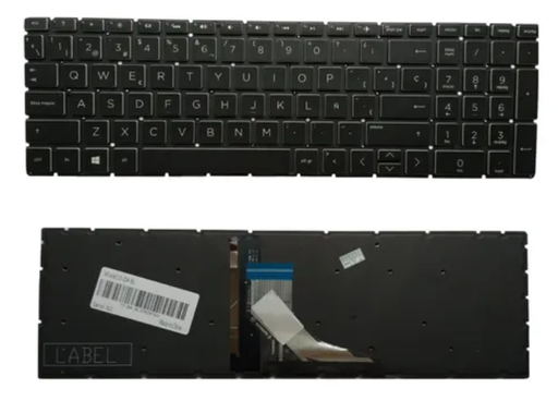 [A05535] Teclado Portatil Hp 15-CW 15-CC 15-DA 15-CB 15-DY 15-CD 15-DB 15-BR NEGRO RETROILUMINADO