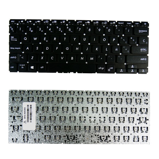 [A05303] TECLADO ASUS X409 x415 NEGRO