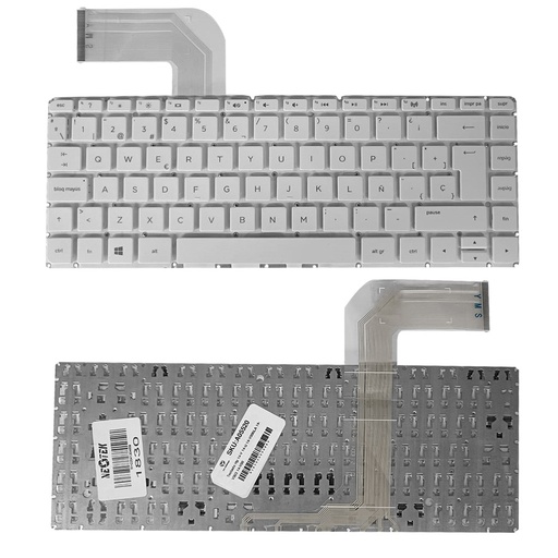 [A05520] Teclado Hp 14-V 14-U 14-V006LA 14-V003 14-V009LA COLOR BLANCO
