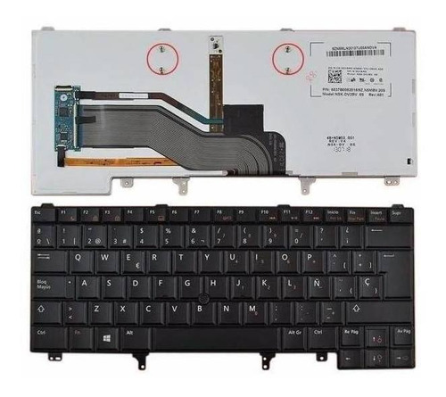 [A05411] Teclado Portátil Dell Latitude E5420 / E6220  E6420 E5430 E6330 E6430