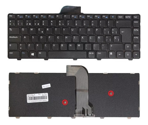 [A05404] Teclado Dell Inspiron 14  3421 / 14R / 5437 3440