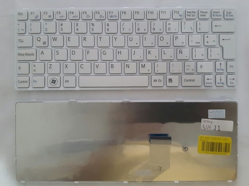 [A05807] Teclado Sony Vaio SVE11 / SVE1113/SVE11115ECB BLANCO