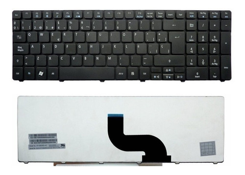 [A05117] Teclado Portátil Acer Aspire 5250 / 7250 / 5750z / 5349
