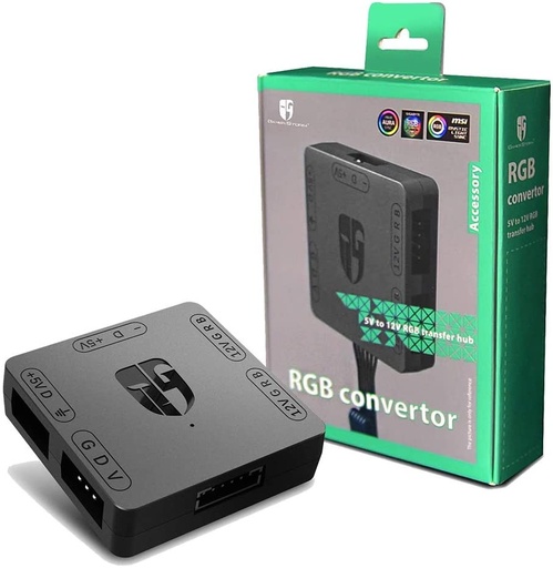 [A0541] RGB Convertor DEEPCOOL , 5V ADD-RGB to 12V RGB