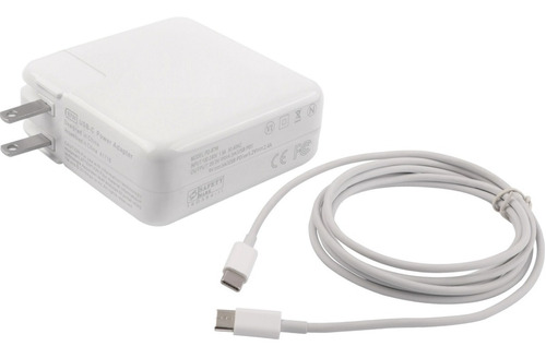 [A09004] CARGADOR TIPO C 87W 5.2V 2.4AMP 9V 3AMP 12V 3AMP 14.5V 2AMP 20.2V 4.3 AMP BLANCO