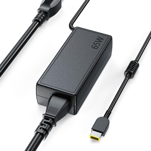[A09603] CARGADOR PORTATIL LENOVO 20V 3.25 AMP USB HOMOLOGADO 65W