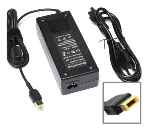 [A09607] CARGADOR PORTATIL LENOVO 20V 6.7 AMP USB HOMOLOGADO