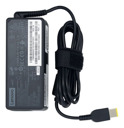 [A09611] CARGADOR PORTATIL LENOVO 20V 3.25 AMP USB ORIGINAL