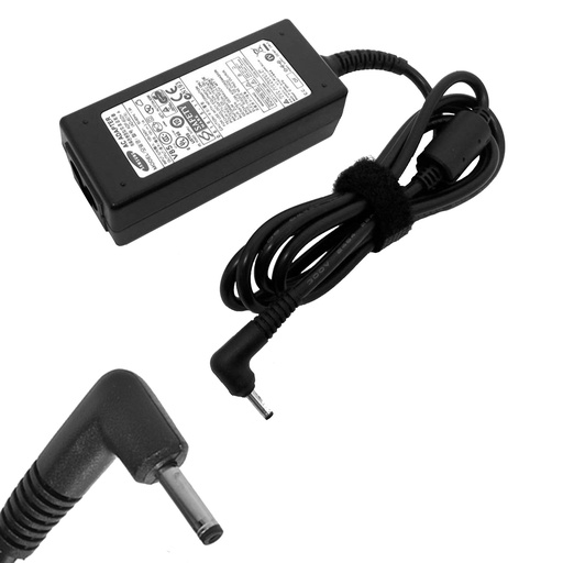 [A09702] CARGADOR PORTATIL SAMSUNG ULTRABOOK 19V 2.1 AMP 3.0*1.1MM HOMOLOGADO
