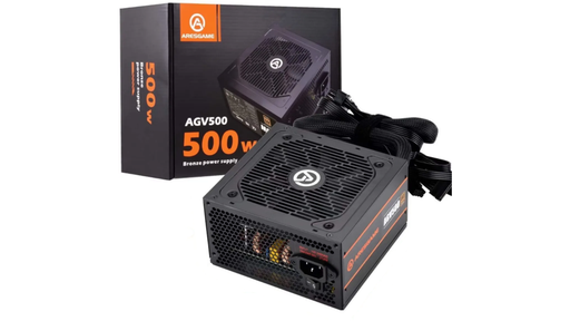 [A22047] FUENTE PODER 500W 80 PLUS BRONZE ARESGAME
