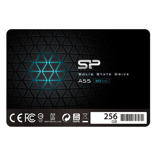[A2568] DISCO SSD 256GB SILICON POWER A55 3D NAND SLC SATA III