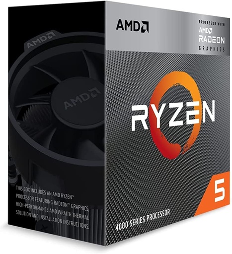 [A32178] Procesador AMD Ryzen 5 4600G AM4 6 núcleos y 12 hilos con enfriador Wraith Stealth