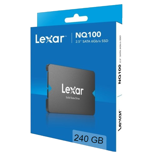 [A4000] SSD 240GB LEXAR NQ100 2.5" SATA 6Gb/s