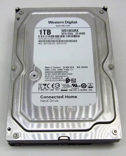 [A7100] Disco Duro HDD Mecanico 1TB PC Western Digital WD10EURX