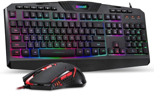 [A8015] Combo Teclado Mouse S101-3 REDRAGON