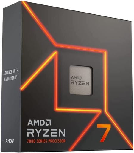 [A8142] Procesador AMD Ryzen 7 7700X 4.5 GHz 8 núcleos, 16 hilos