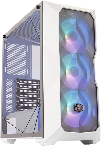 [ATD500WH] CHASIS COOLER MASTER MASTERBOX TD500 MEHS BLANCO 3 ARGB FAN
