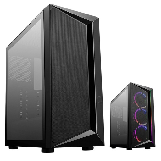 [CMP510] CHASIS COOLER MASTER ATX CMP 510 3 FAN ARGB