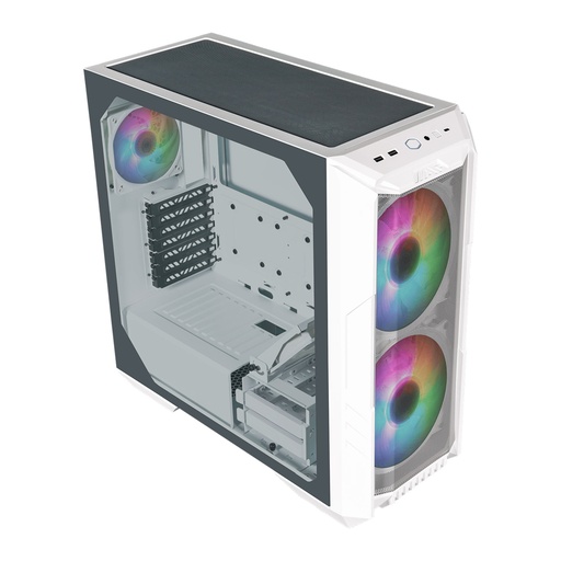 [HAF2] CHASIS ATX COOLER MASTER HAF 500 ARGB BLANCO