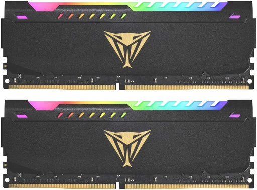 [K74123] KIT MEMORIA RAM PATRIOT VIPER STEEL RGB DDR4 16GB (2 x 8GB) 3200MHz PATRIOT