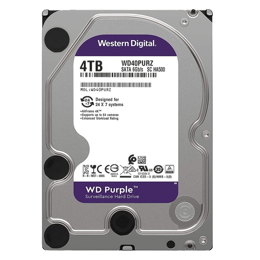 [KHD4P] Disco Pc HDD 4Tb Western Digital purble WD43PURZ