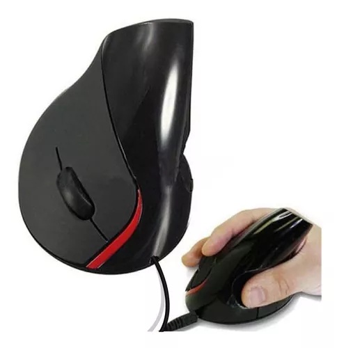 [MEE02] Mouse Vertical ergonómico USB 2.0 Negro