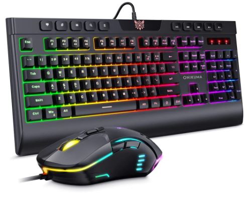 [ONIG21] Combo Gamer Teclado y Mouse G21 C902 Onikuma