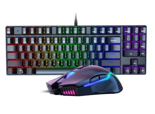 [ONIG26B] Combo Gamer Teclado y Mouse G26-CW905 Mecánico Onikuma