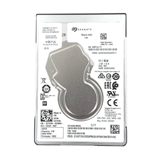 [SE145] D.D PORTATIL 1TB SEAGATE MODELO: 1RK172-542